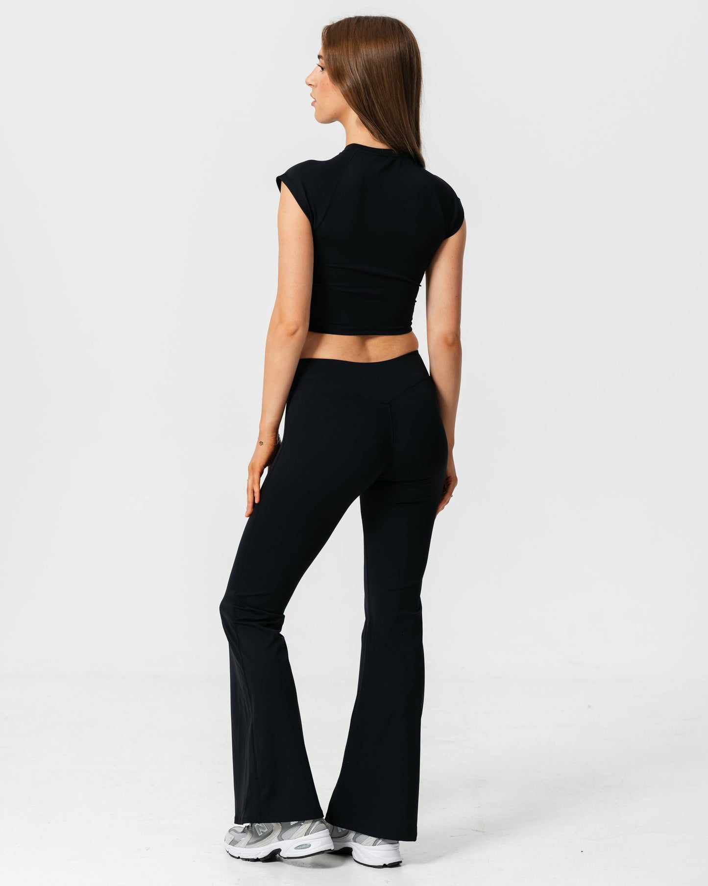 Nova Flared Leggings in Ashwood