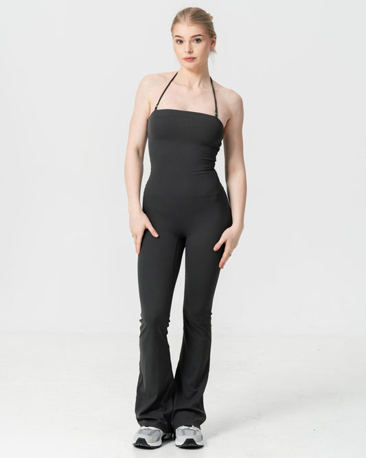 Selene Jumpsuit in Charcoal Grey
