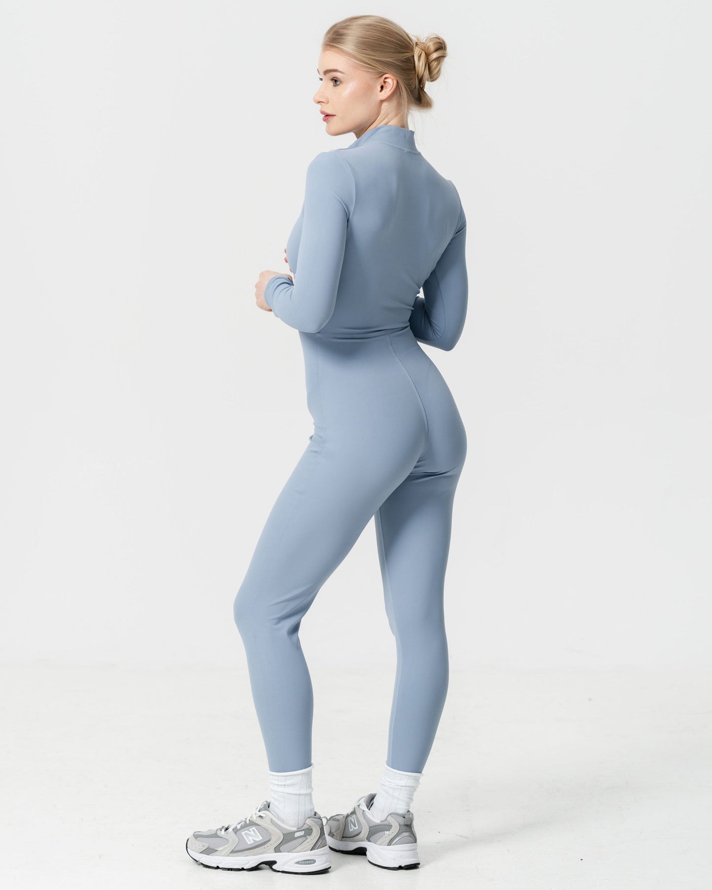 Blaire Jumpsuit in Haze Blue
