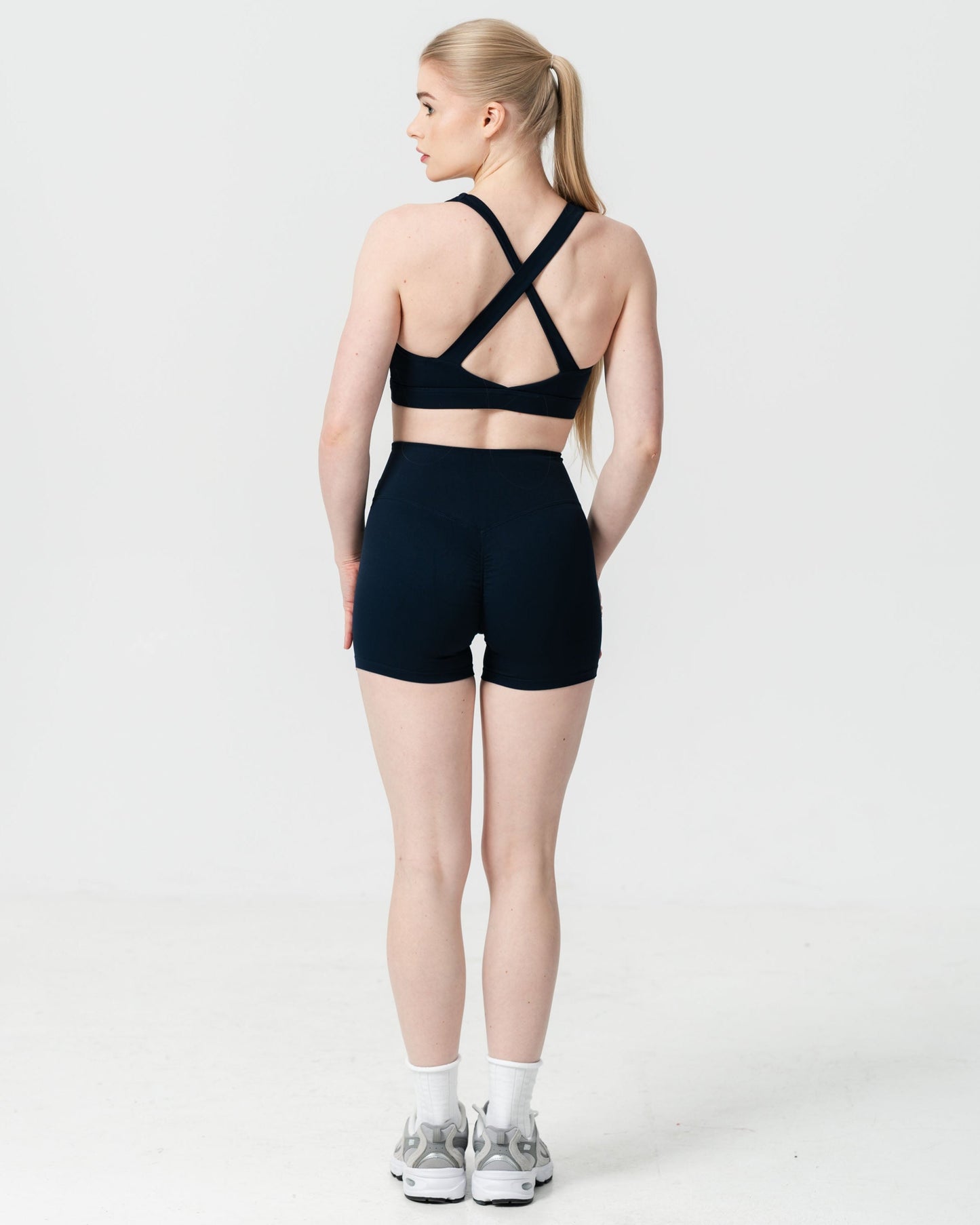 Short Leggings in Twilight Blue