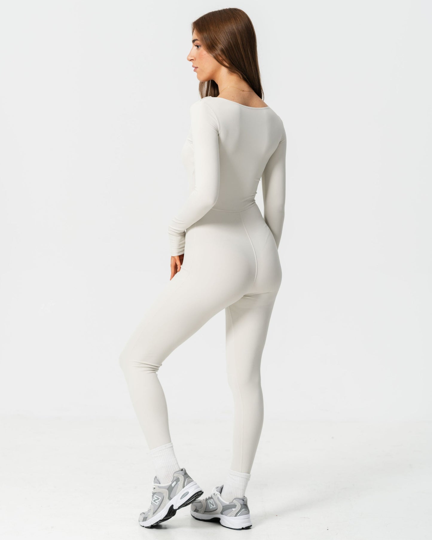 Celeste Jumpsuit in Vanilla Dust