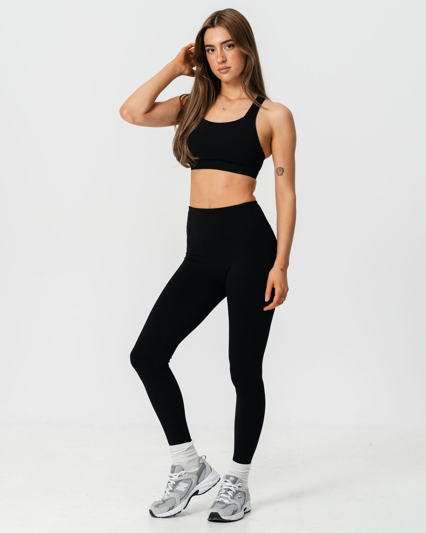 Active Leggings in Ashwood