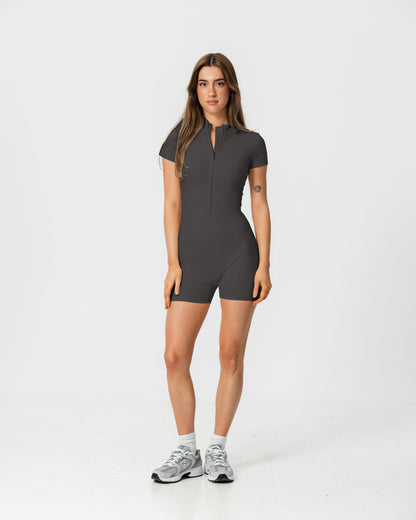 Alana Jumpsuit in Charcoal Grey
