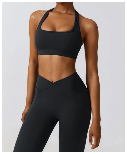 Sports Bra in Advanced Black